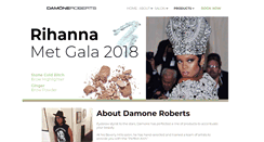 Desktop Screenshot of damoneroberts.com